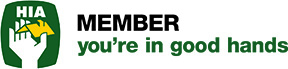 Logo member with tagline n0 guide HIA member logo